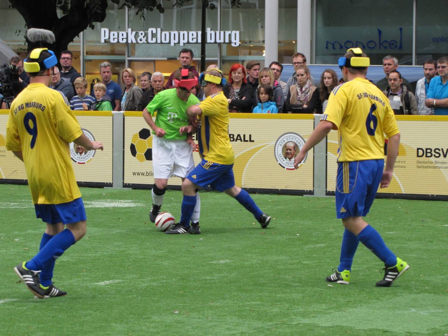 Beim Spiel Stuttgart gegen Marburg hieß es alles oder nichts!